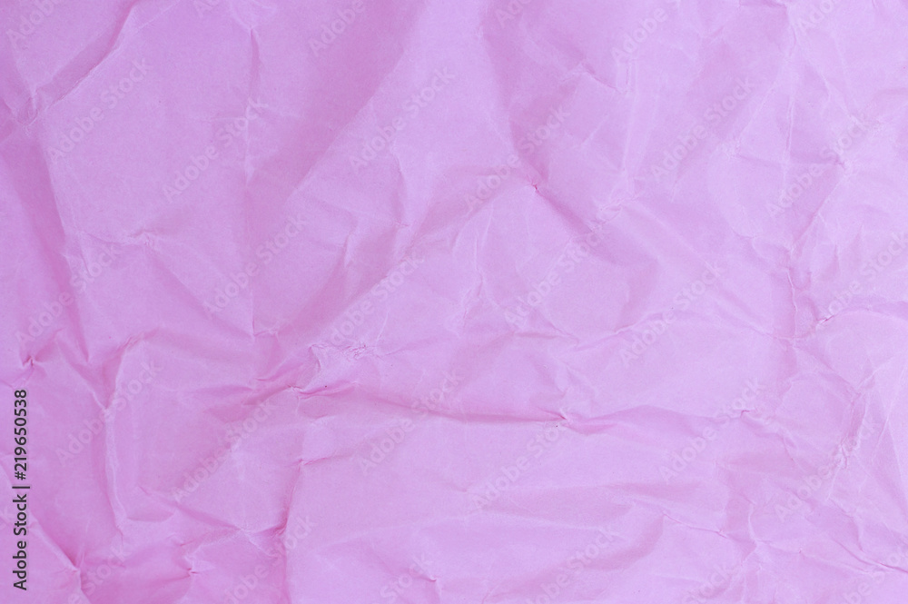 crumpled paper pink pastel colors, texture, background