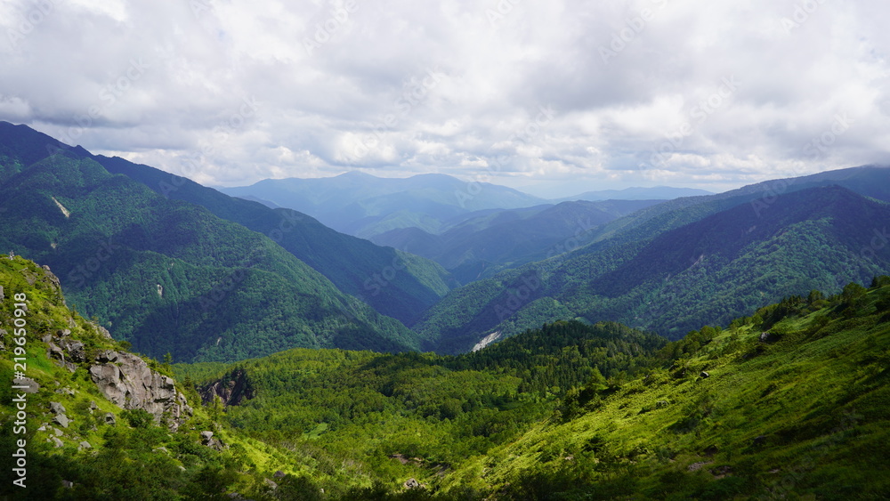 山風景　焼岳