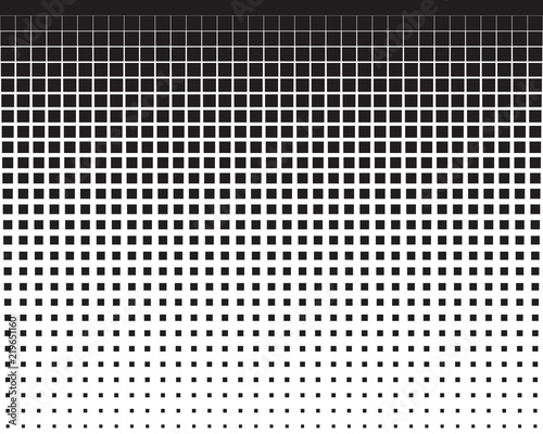 Seamless vector pattern with blend black squares, background