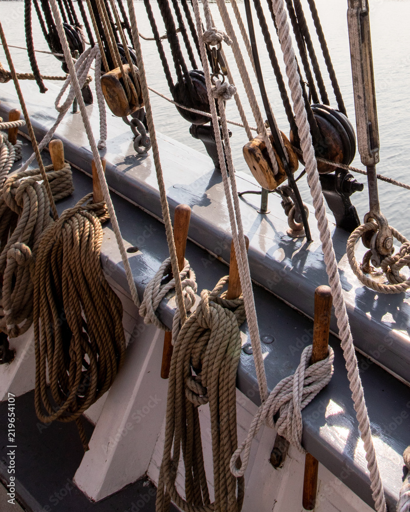 Obraz premium Nautical Ropes