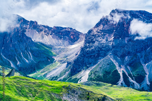 Natural landscape of beautiful Mountain of Dolomites © takepicsforfun