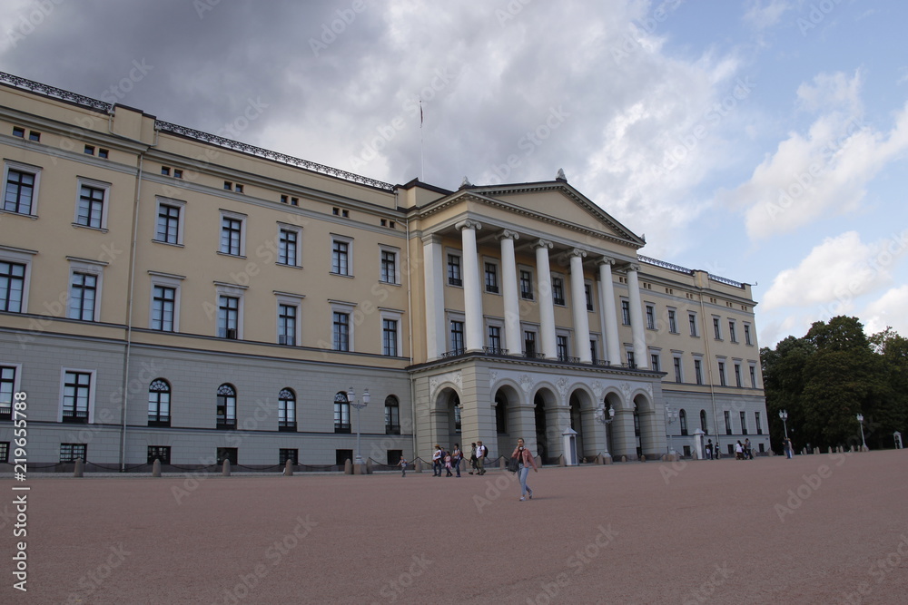 Fototapeta premium Palais Royale à Oslo, Norvège