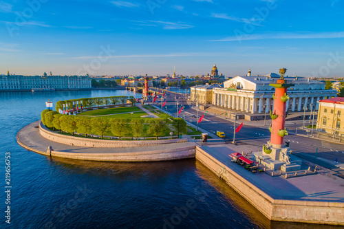 St. Petersburg. Neva River. Vasilievsky Island. Panorama of Petersburg. Architecture of Petersburg. Russia. Bridges in St. Petersburg. Architecture of Russia.