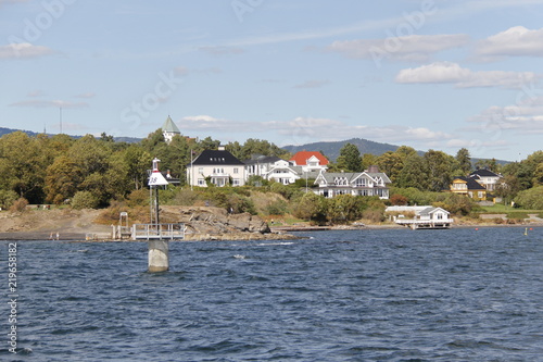Photography Balise sur le fjord de Oslo, Norvège