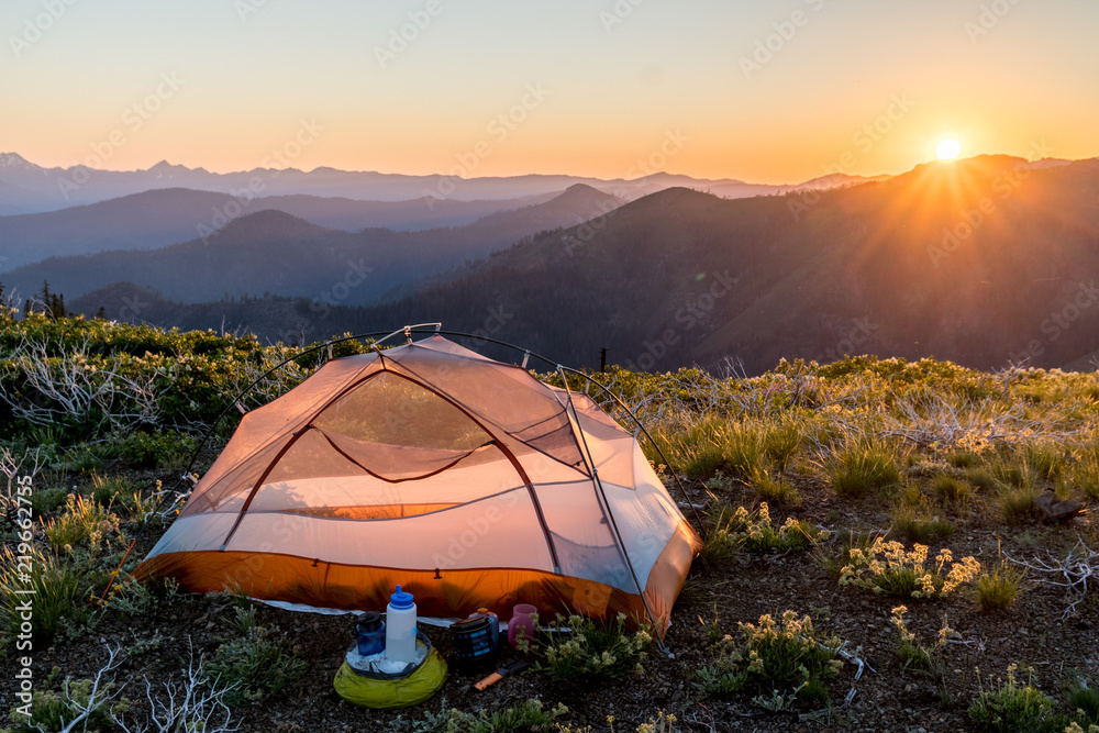 Camp Along the PCT