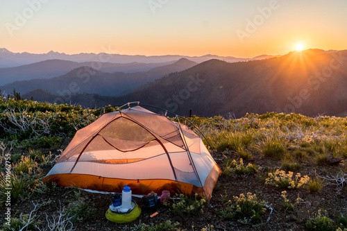 Camp Along the PCT photo