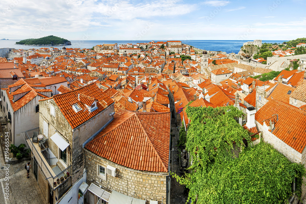 Fototapeta premium Cityscape of Dubrovnik (Croatia)