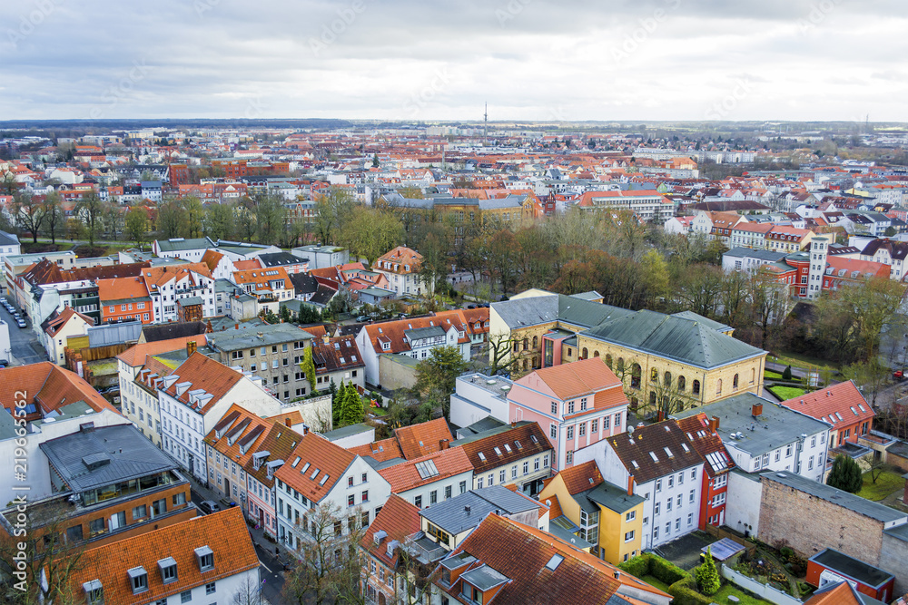Cityscape of Greifswald (Germany)