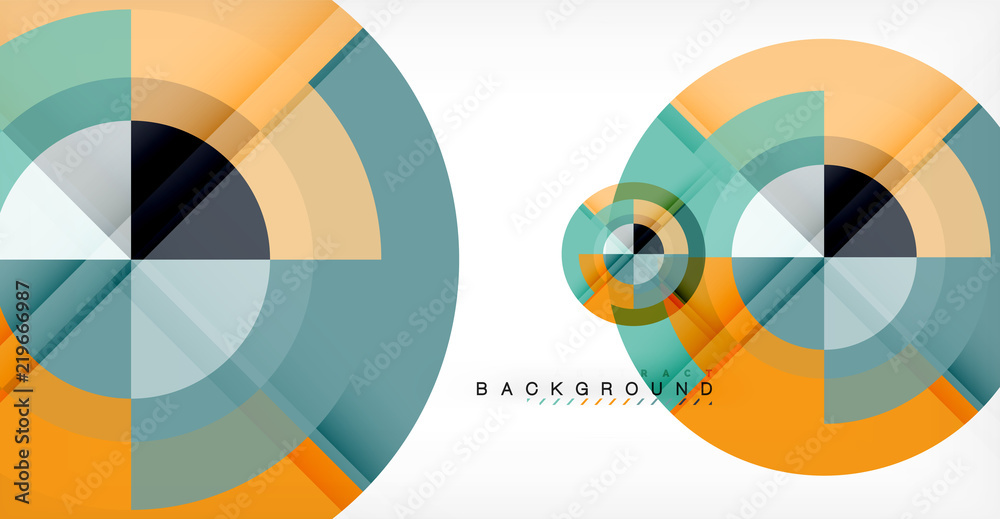 Vector circle abstract background Vector circle abstract background