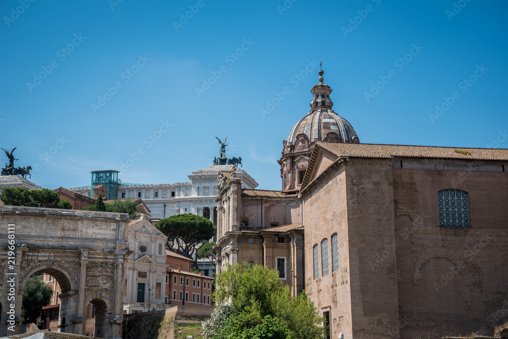Obraz premium Ancient Roman Ruins 