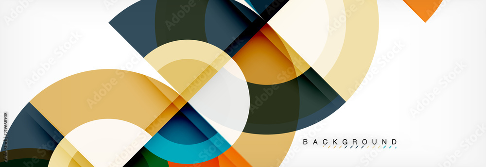 Vector circular abstract background Vector circular abstract background