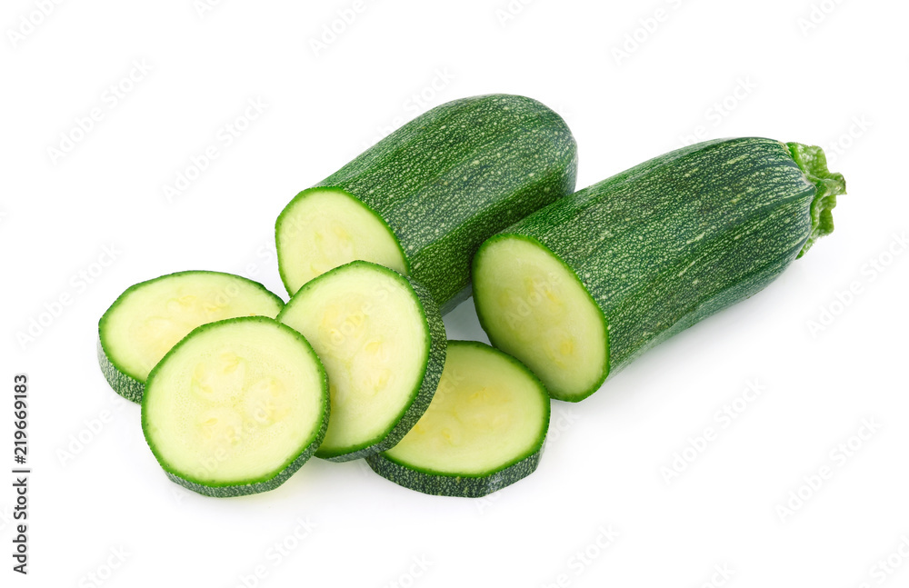 zucchini isolated on white background zucchini isolated on white background