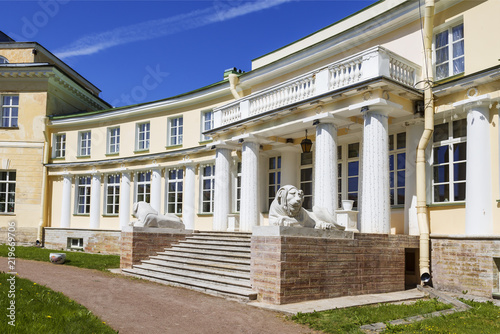 Maryino - the estate of counts Stroganov in the Leningrad region, Russia