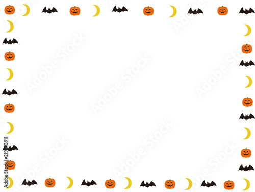 ハロウィン　秋　10月