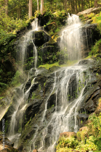 Fototapeta Naklejka Na Ścianę i Meble -  Zweribach-Wasserfall