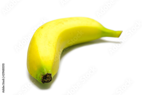 Banana white background