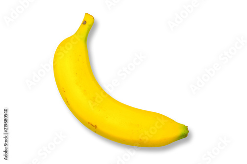 Isolated Banana white background