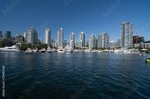 vancouver skyline from water © constantinos