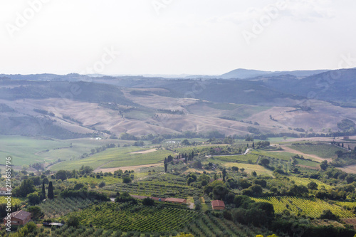 Tuscan Fields near Montepulciano, Italy