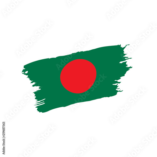 Bangladesh flag  vector illustration