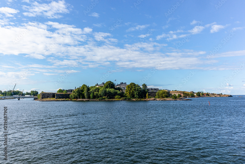 The islands in the Helsinki archipelago in a sunny summer day - 2