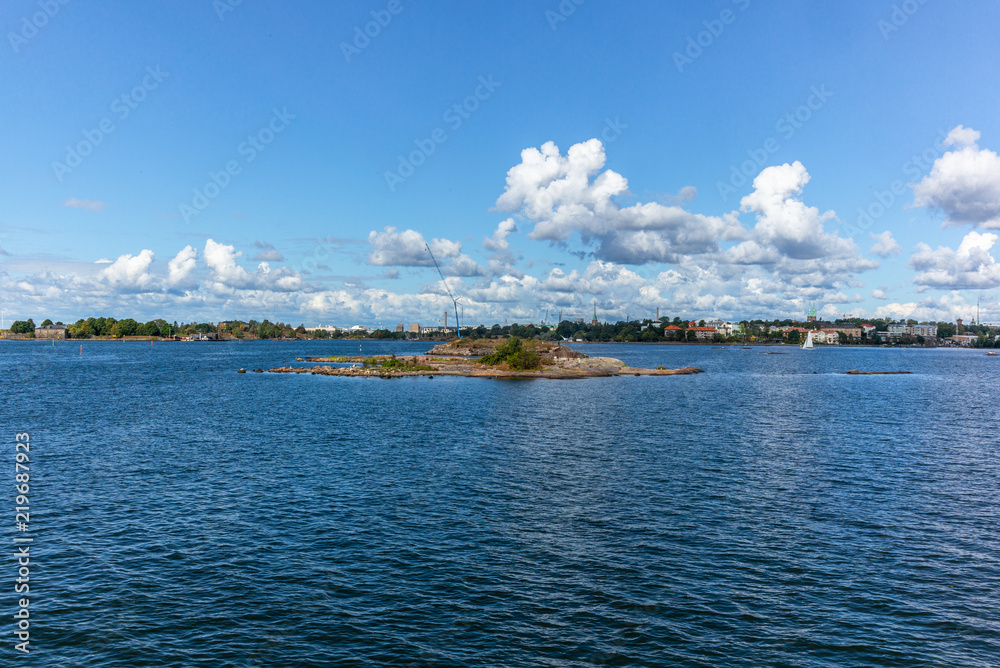 The islands in the Helsinki archipelago in a sunny summer day - 3