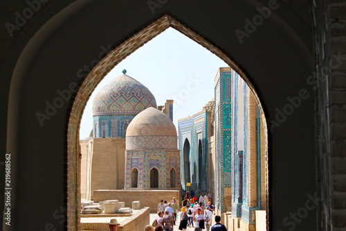 Shah-i-Zinda necropolis in Samarkand