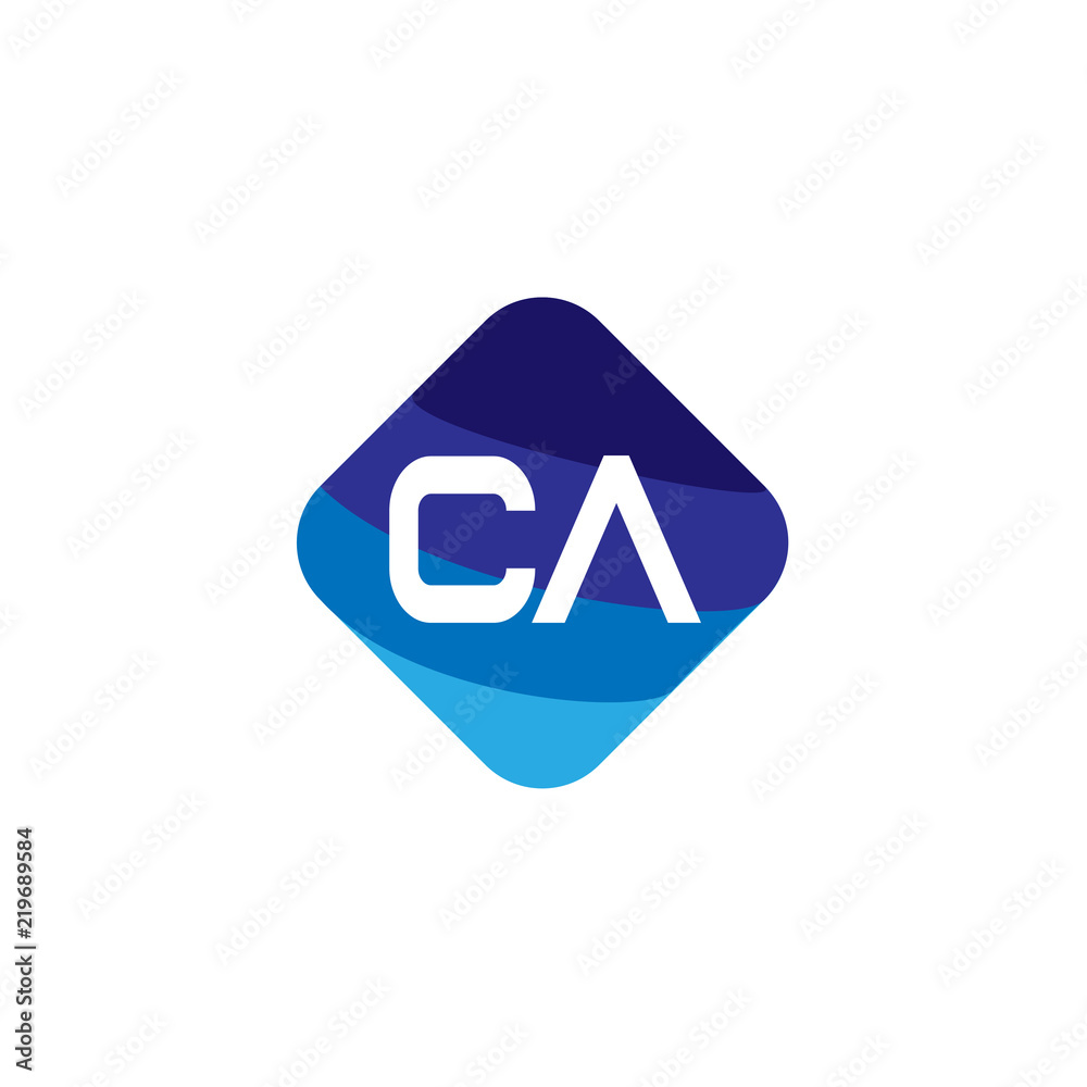 Initial Letter CA Logo Template Design Initial Letter CA Logo Template Design