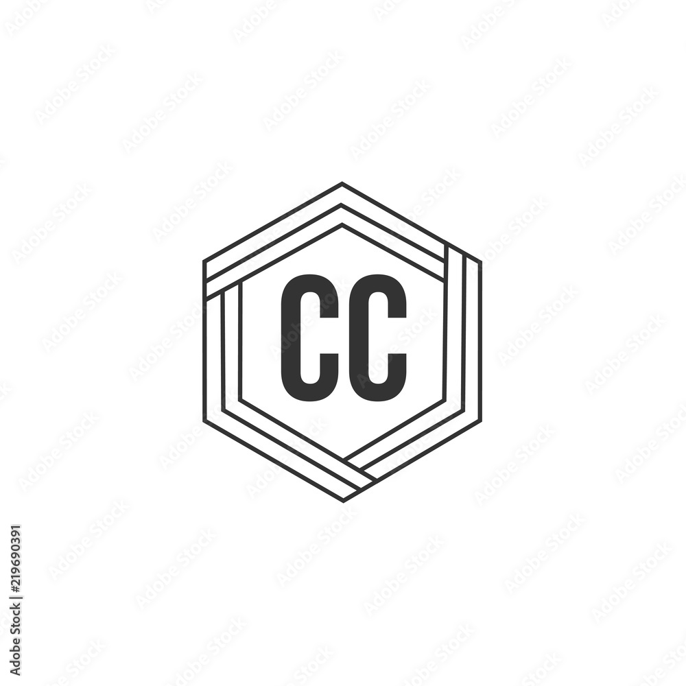 Initial Letter CC Logo Template Design Initial Letter CC Logo Template Design