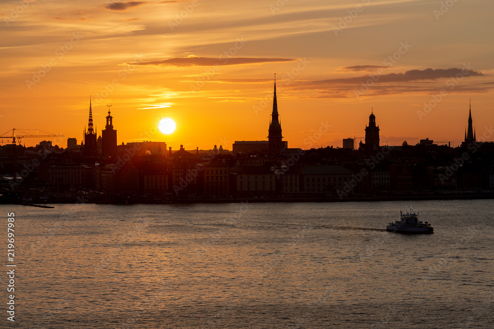 Fototapeta premium The Swedish capital Stockholm..