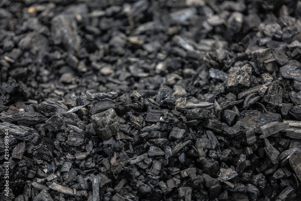 Detail of char-coal made from wood for bbq
Detail of char-coal made from wood for bbq