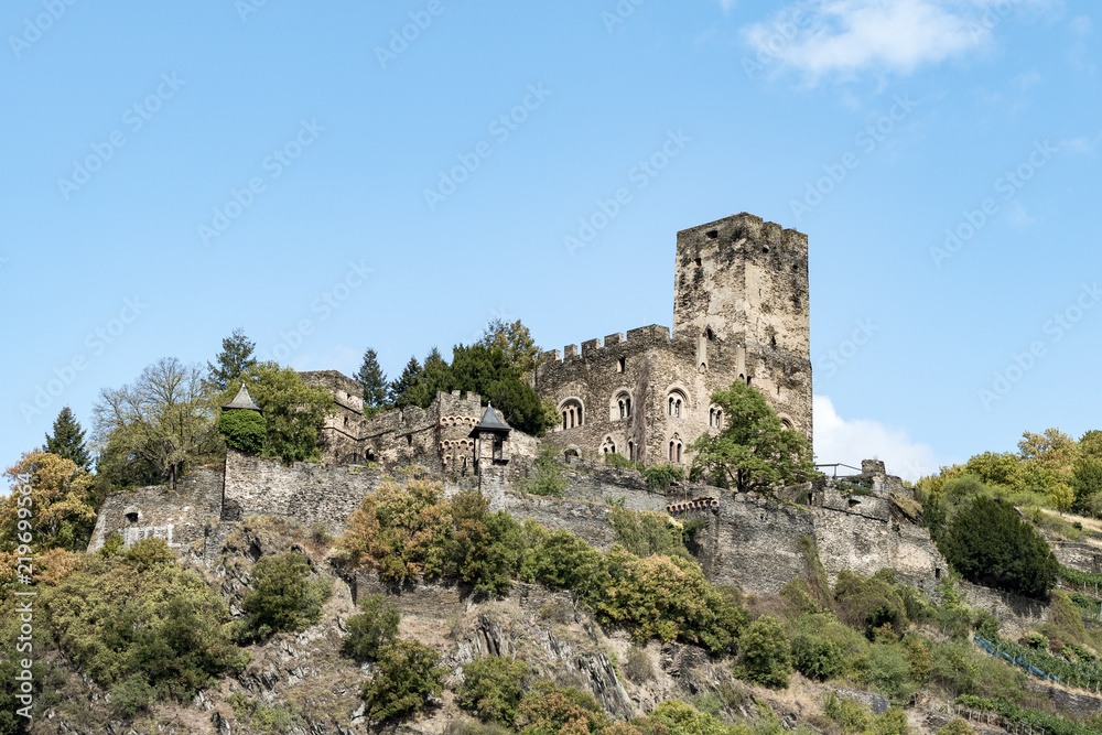Burg Gutenfels am Rhein