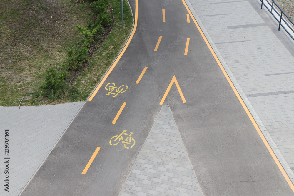 Obraz premium Bike path