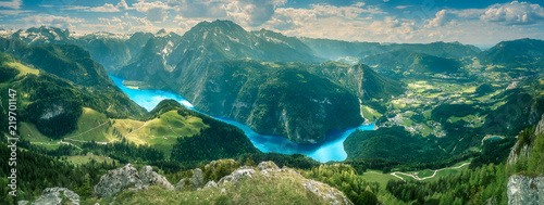 Konigsee lake in Berchtesgaden National Park