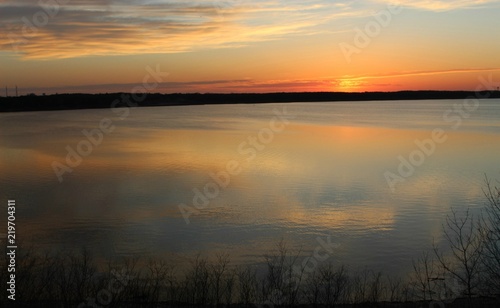 Sunset at the Lake  © Eris