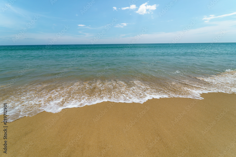 Text Space blue sky sea shore beach Text Space blue sky sea shore beach