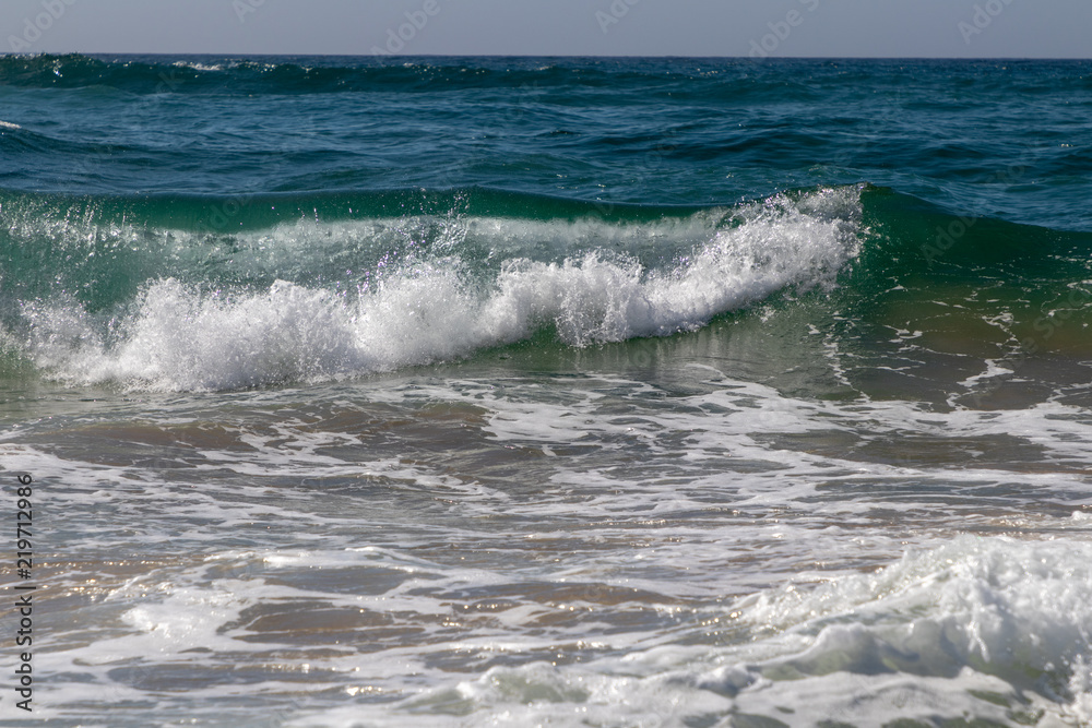 Fototapeta premium Waves on the beach