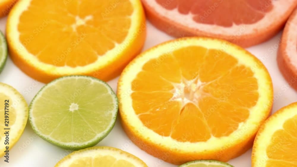 oranges ,grapefruit, and other fruits sliced oranges ,grapefruit, and other fruits sliced