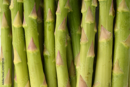 Fototapeta Naklejka Na Ścianę i Meble -  Asparagus closeup