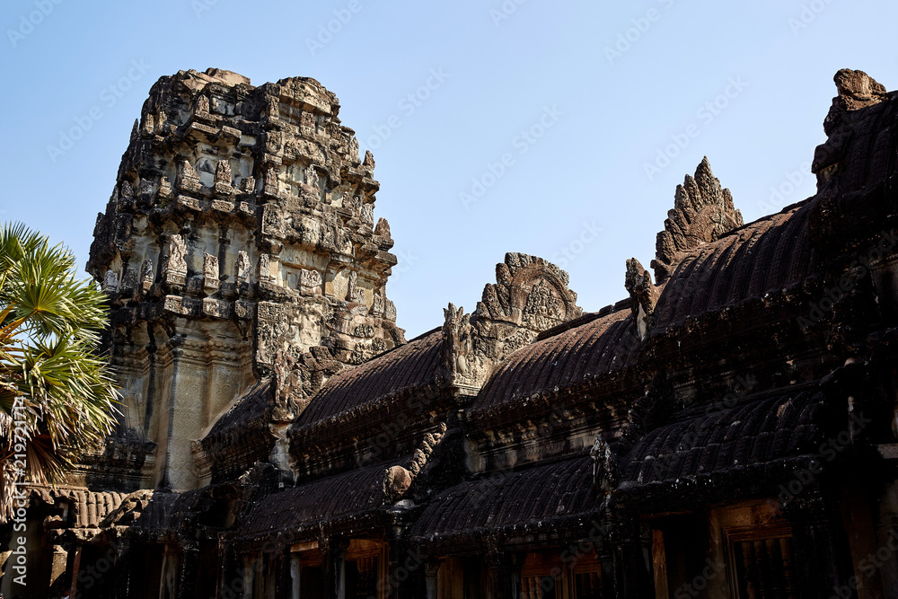 The Angkor Wat historic site in Cambodia.