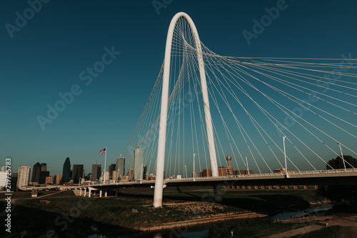 Canvas Print Dallas Skyline