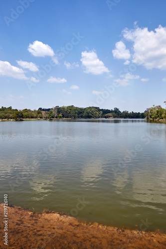 The Angkor Wat historic site in Cambodia.