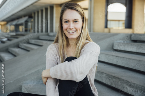 Portrait of a Blonde Female Caucasian Woman in Her Twenties © TheCreativeBrigade