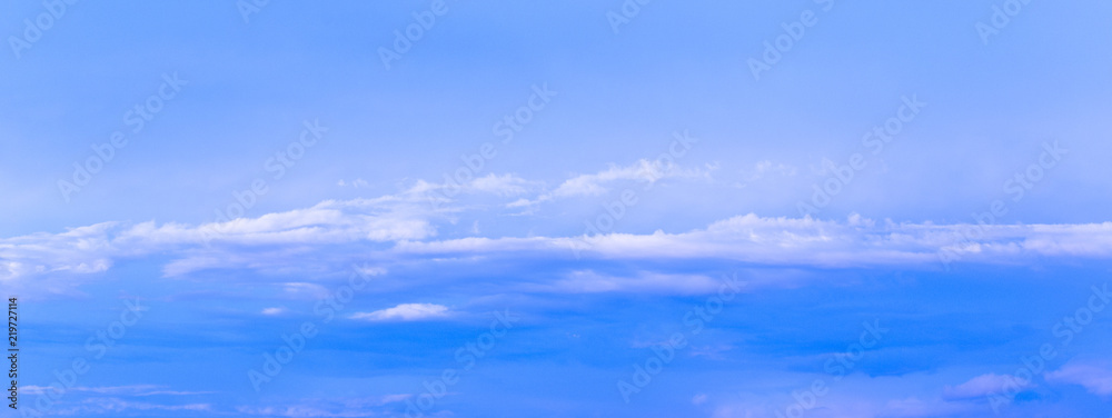 Blue sky with white clouds Blue sky with white clouds