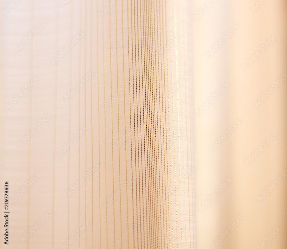 Fototapeta premium luxurious curtain background in the house