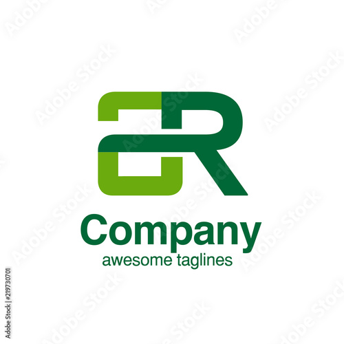 creative initial letter ar logo vector concept element