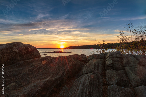 Sunset over Georgian Bay