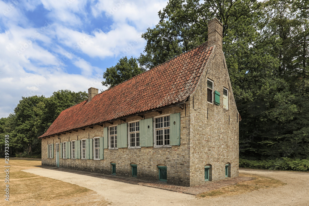Old farmhouse in Bokrijk, Belgium