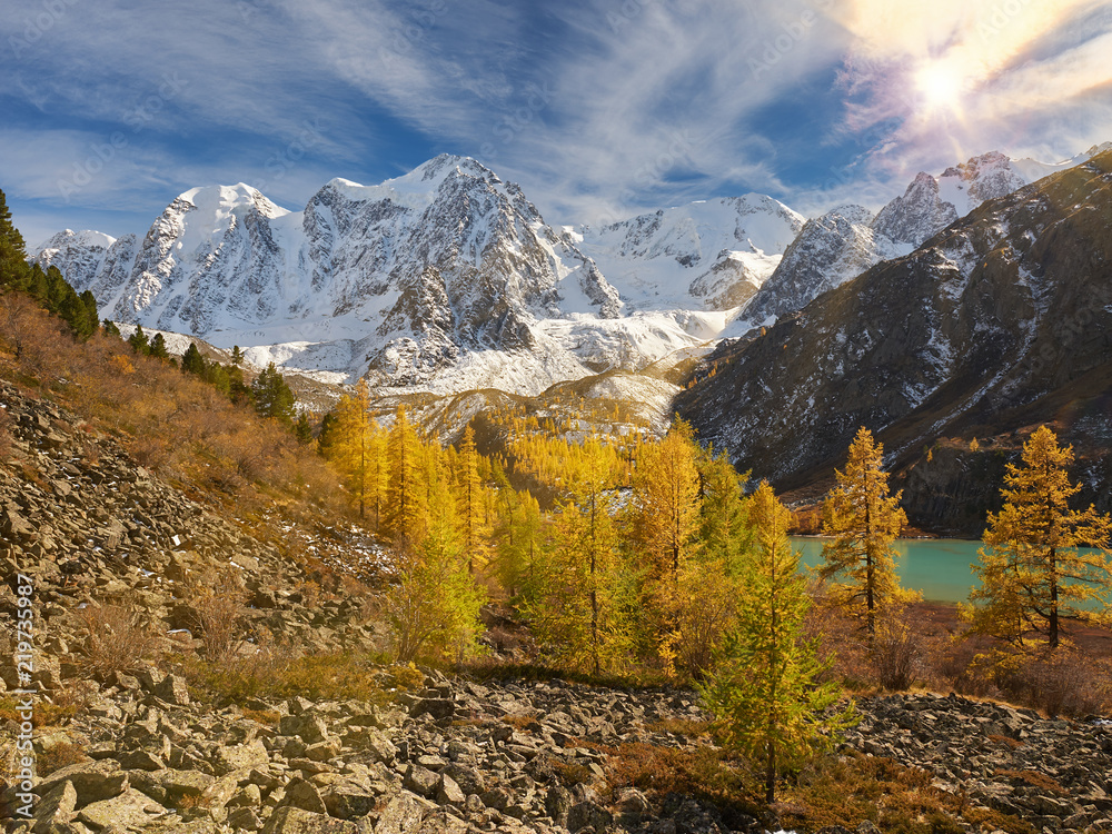 Fototapeta premium Altai mountains, Russia, Siberia.