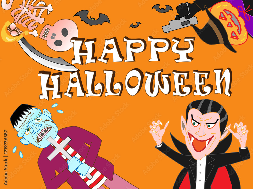 恐怖のハロウィン。 恐怖のハロウィン。